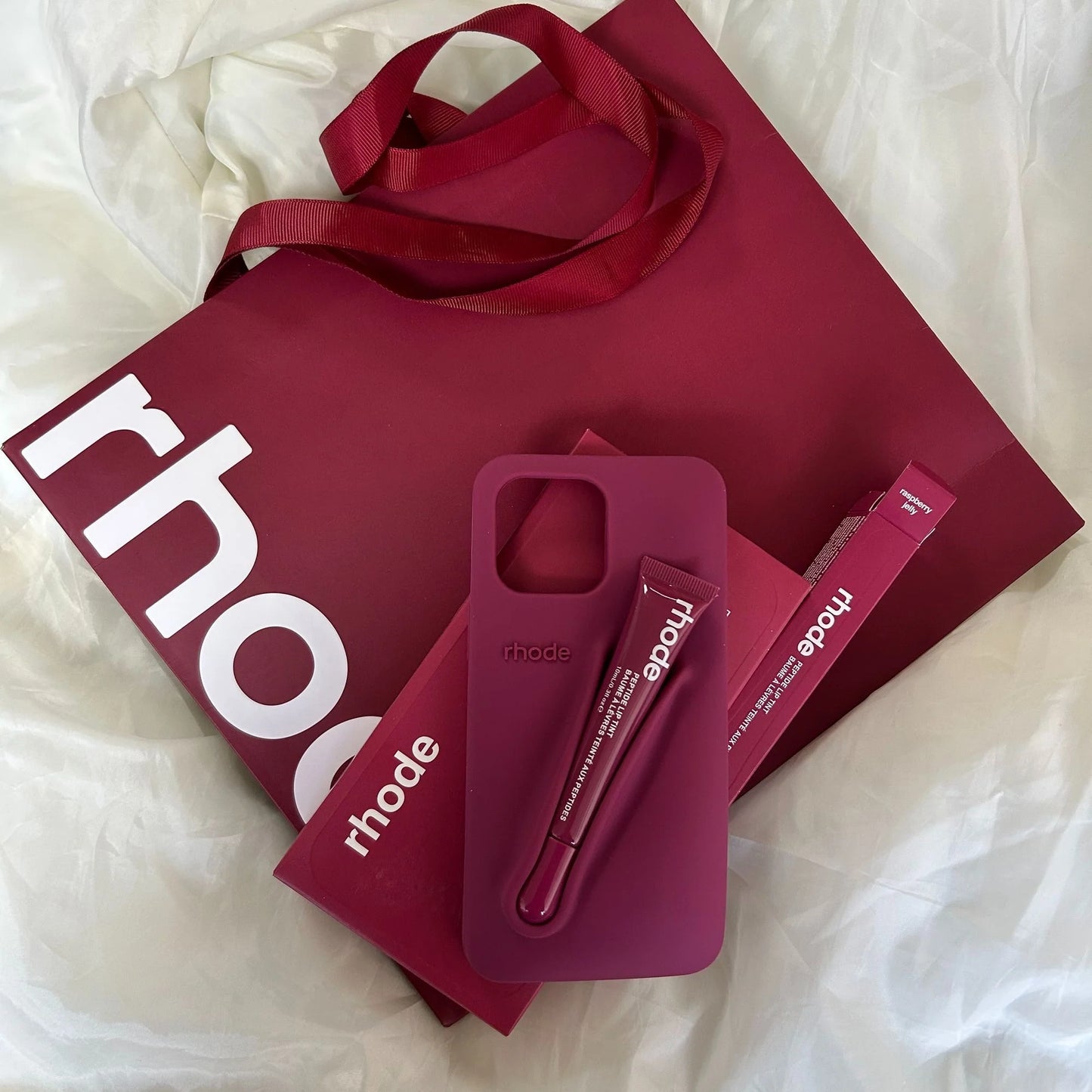 Rhode Rujlu Bordo Telefon Kılıfı