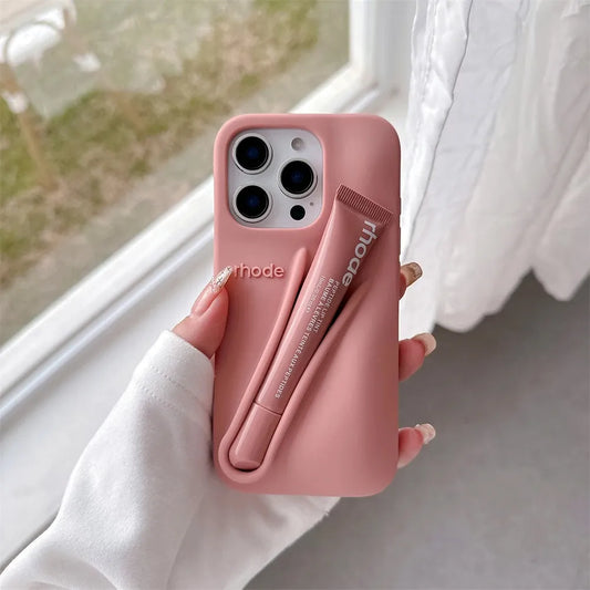 Rhode Rujlu Toz Pembe Telefon Kılıfı