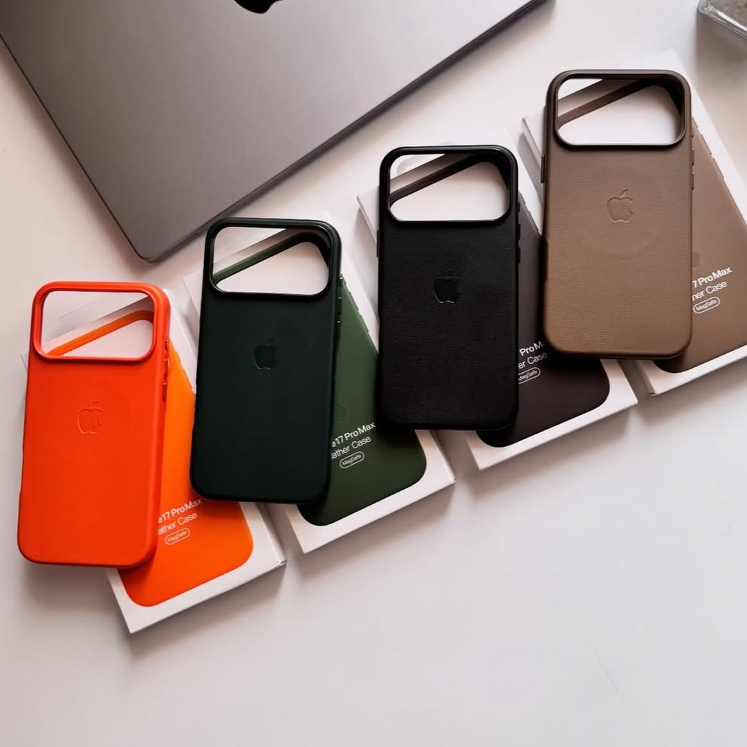 Apple MagSafe Özellikli Deri Kılıf - Kahverengi