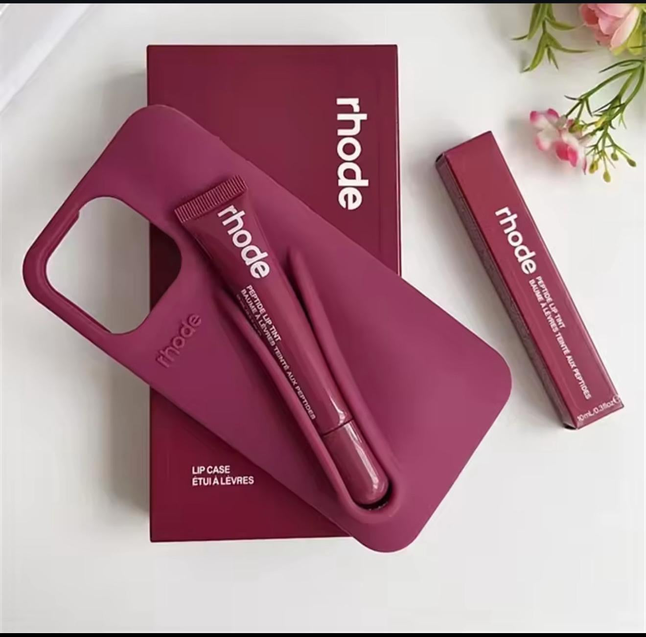 Rhode Rujlu Bordo Telefon Kılıfı