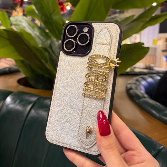 Kişiselleştirilebilir Beyaz Deri Kılıf