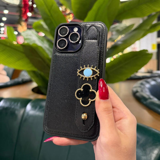 Kişiselleştirilebilir Siyah Deri Kılıf