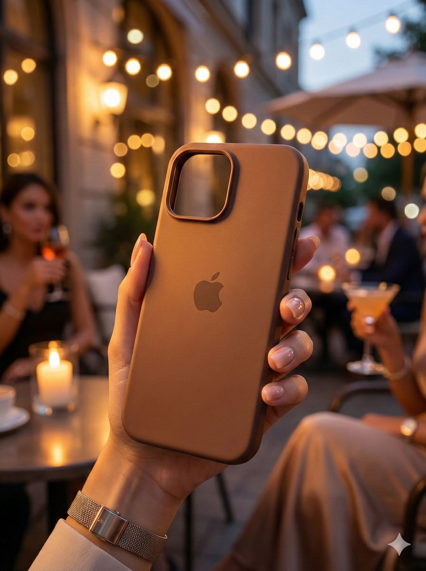 iPhone Kahverengi Lansman Kılıf