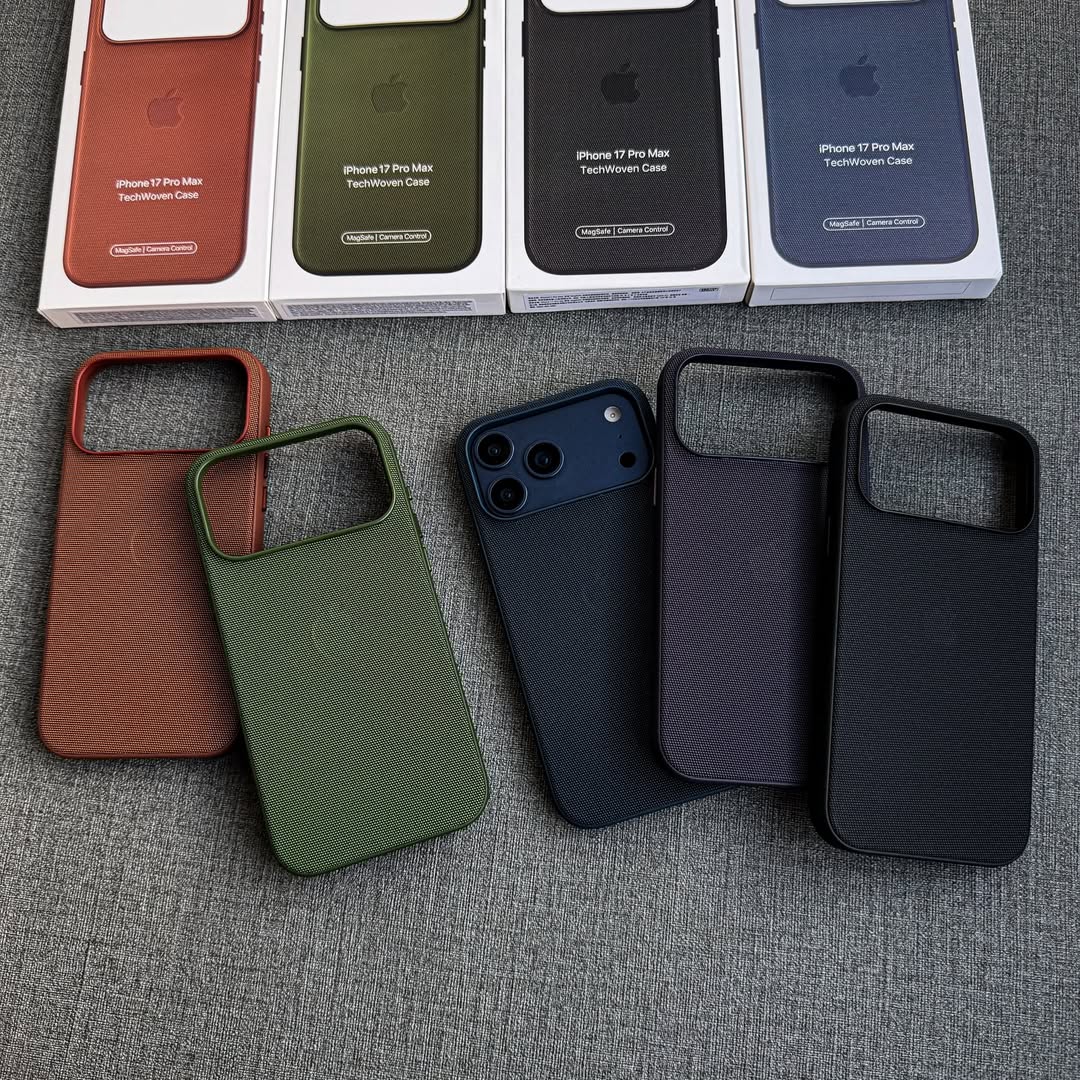 MagSafe Özellikli Premium Tech Dokuma Kılıf Lacivert