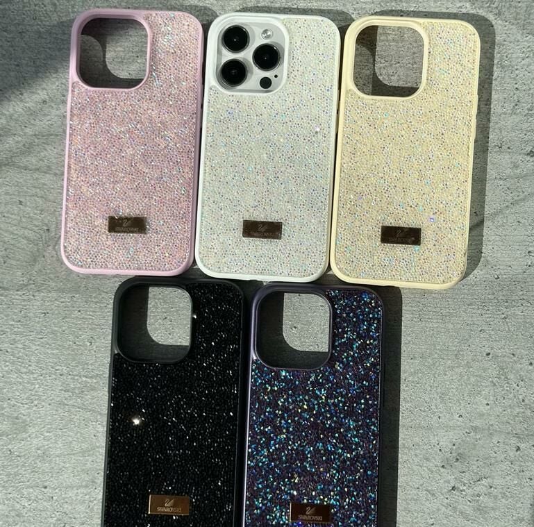 Swarovski Taşlı Kılıf Beyaz