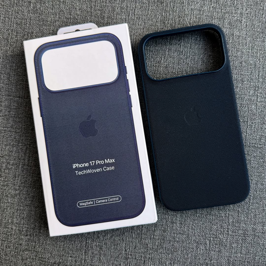 MagSafe Özellikli Premium Tech Dokuma Kılıf Lacivert