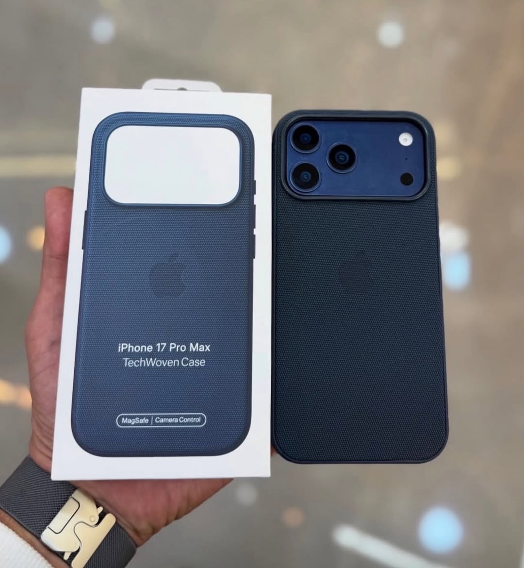 MagSafe Özellikli Premium Tech Dokuma Kılıf Lacivert