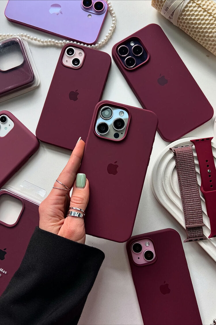iPhone Bordo Lansman Kılıf